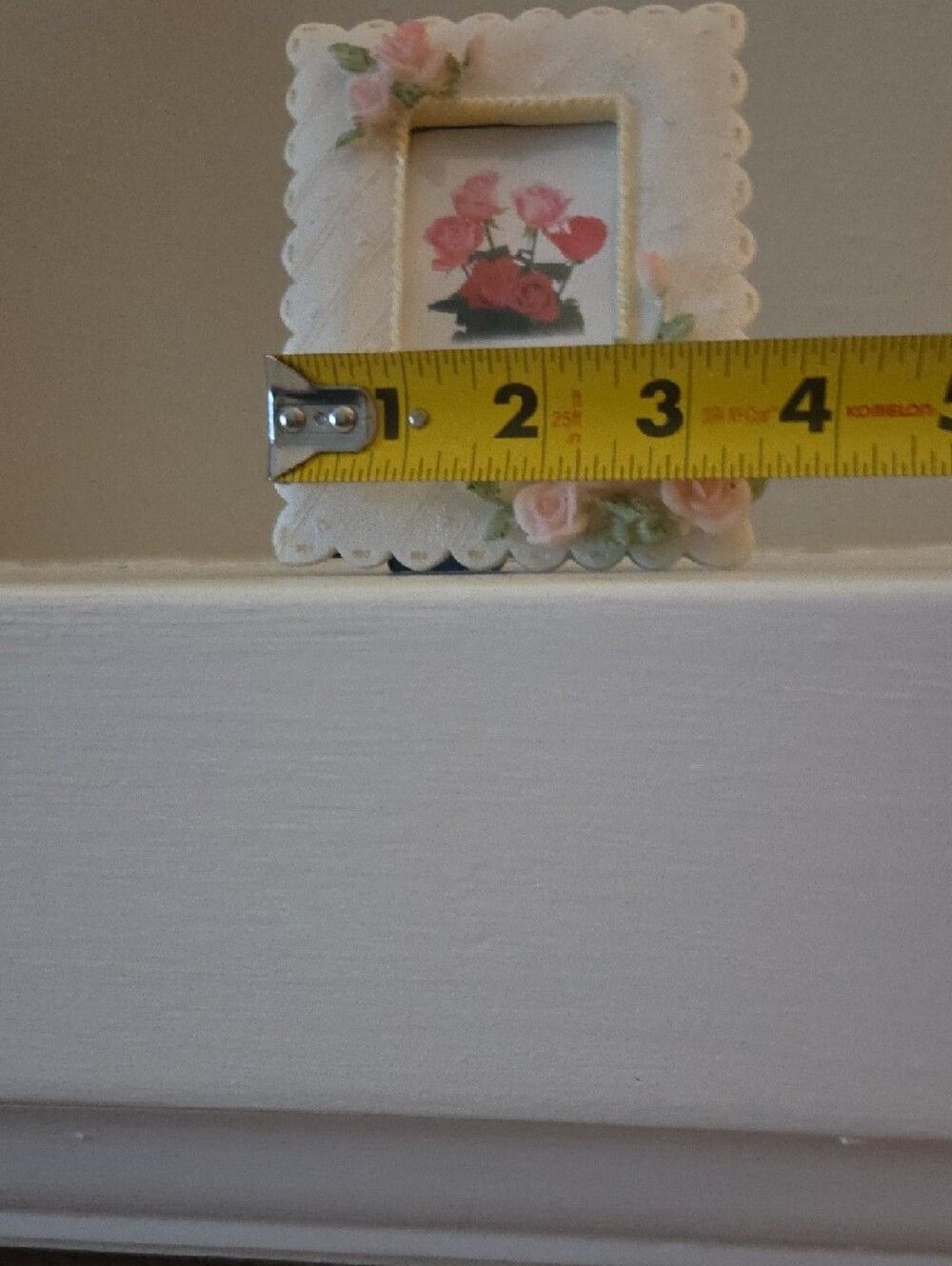 Ceramic Floral Photo Frame - Picture 6 of 8